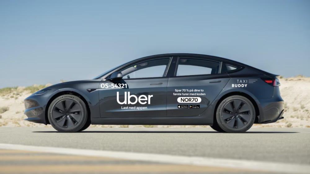 Taxibuddy og Uber Dekor